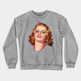 Jean Harlow - Red Head Crewneck Sweatshirt